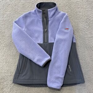 Zero Restriction Baltusrol Golf Club Pullover Women Medium Aubree 1/2 Zip Fleece